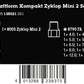 Wera 05135021001 Kraftform Kompakt Zyklop Mini 2 Set 1 Socket Set - Mr. Tools