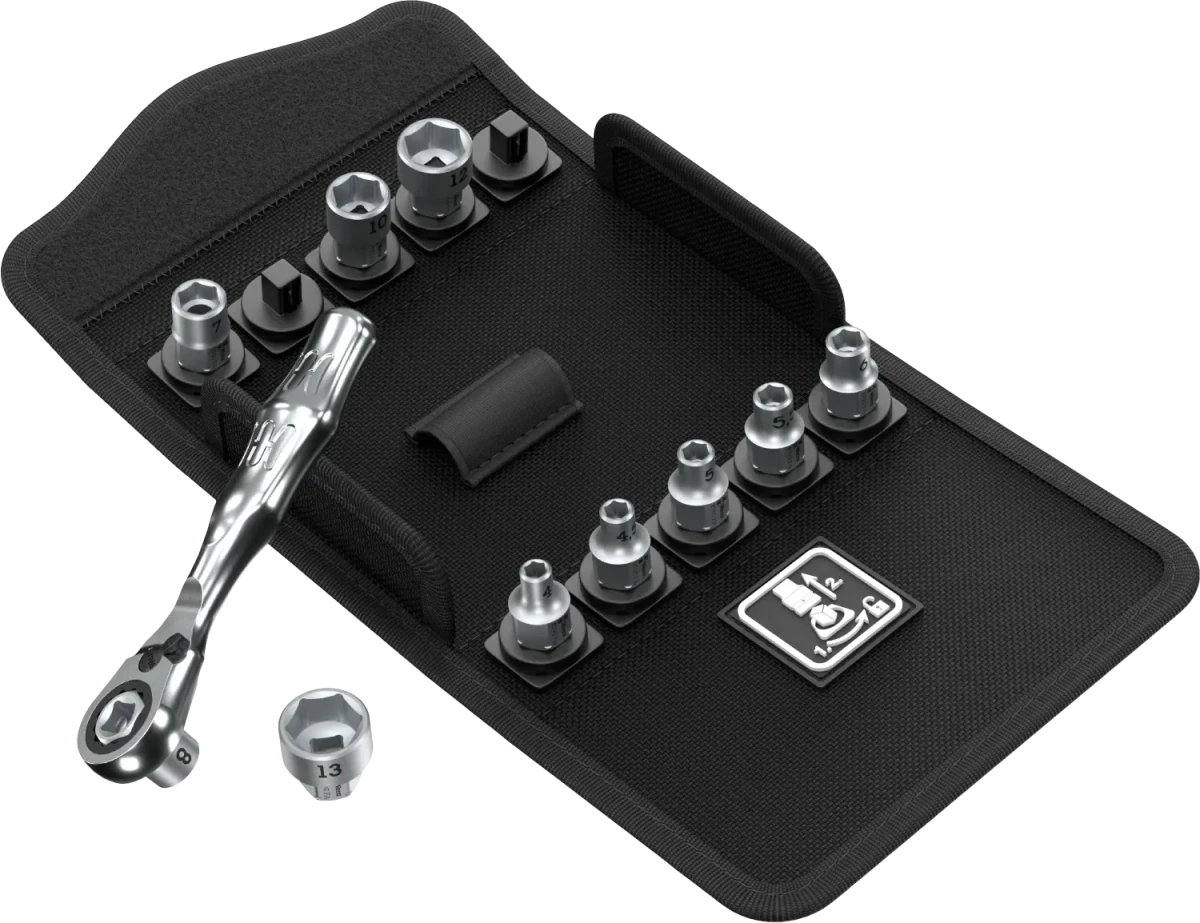 Wera 05135021001 Kraftform Kompakt Zyklop Mini 2 Set 1 Socket Set - Mr. Tools
