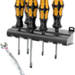 Wera 05136078001 Kraftform Chiseldriver Set & Joker 6002 Spanner Set (6-Piece Limited Edition) - Mr. Tools