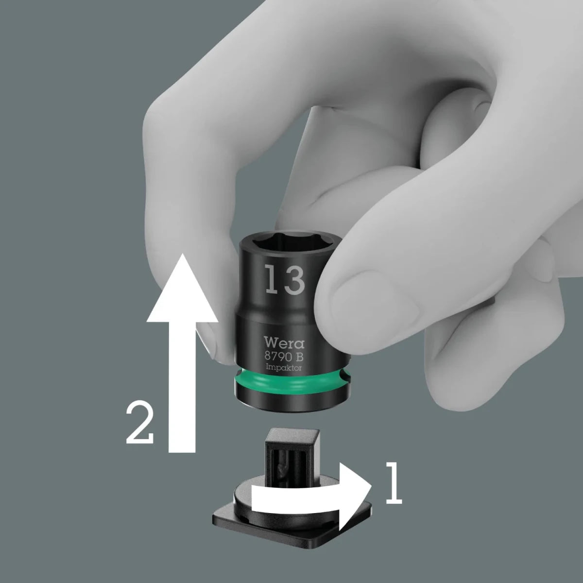 Wera 2090/16 Impaktor 3/8" Drive Metric Impact Driver Socket Set, 16-Piece - Mr. Tools