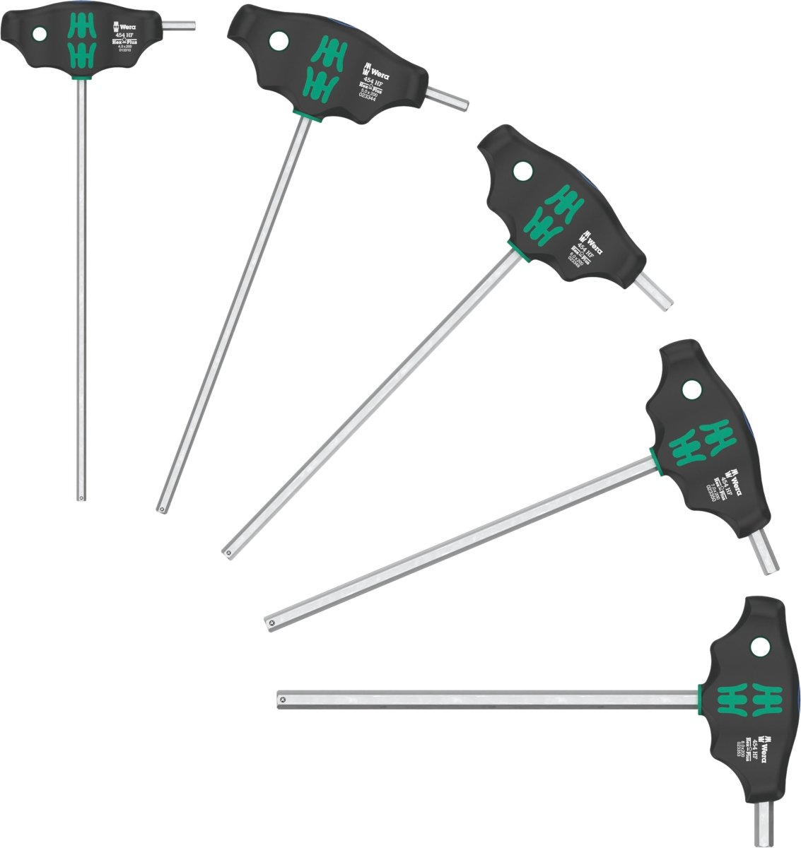 Wera 454/5 HF SHK Set 1 Hex - Plus T - Handle Screwdriver Set Metric 05136070001 - Mr. Tools