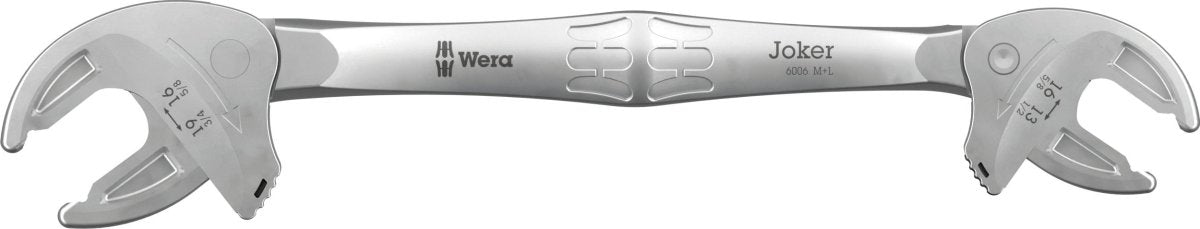 Wera 6006 Joker M/L Self Setting Double Spanner Wrench 05020331001 - Mr. Tools