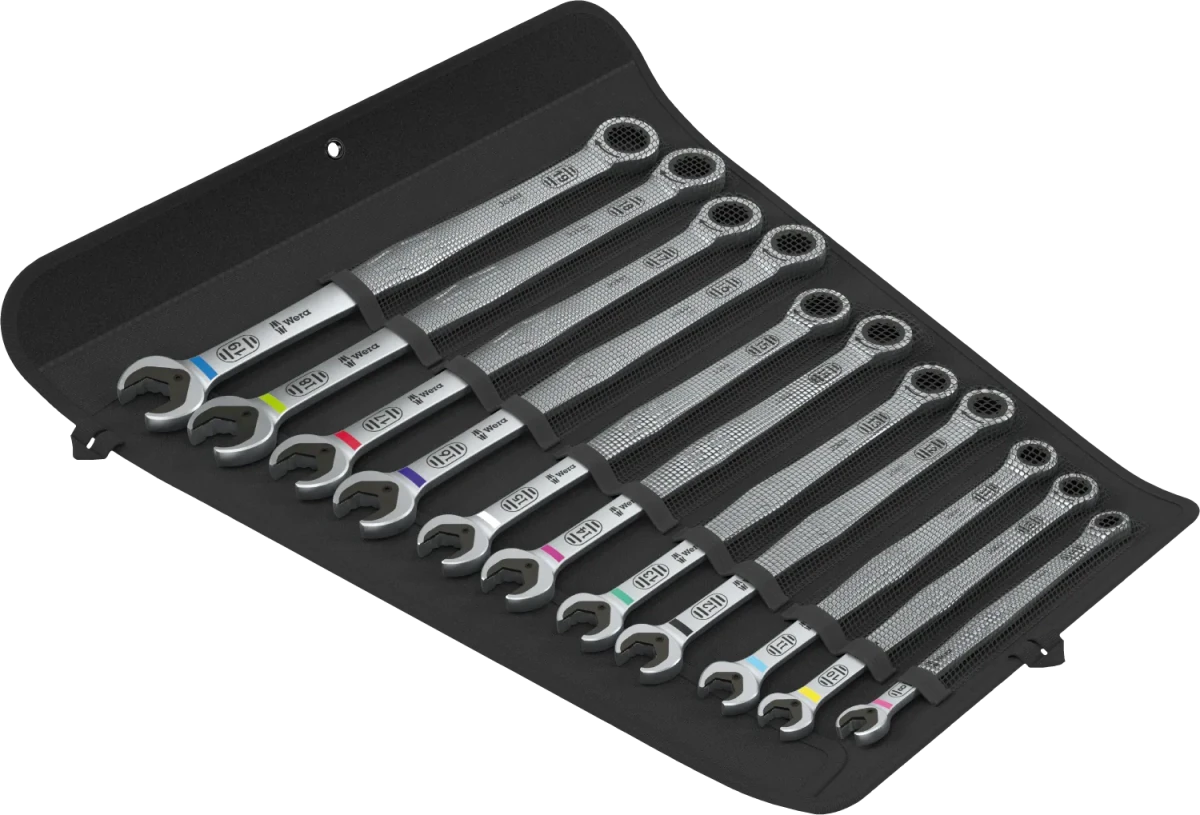 Wera 6007 Joker 11 Set 1 | 11 - Piece Ratcheting Combination Spanner Set (Long Design) - Mr. Tools