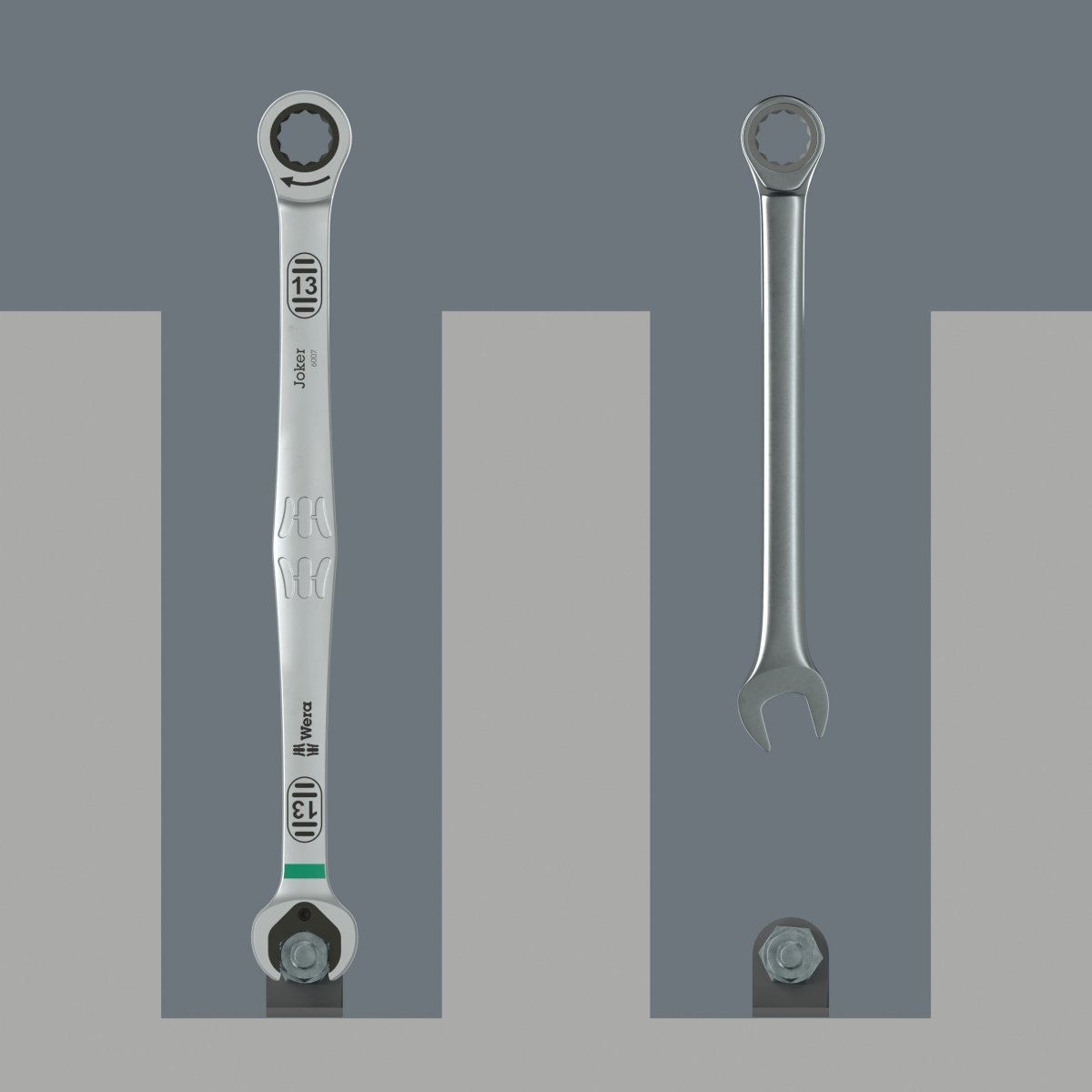 Wera 6007 Joker 5 Set 1 Combination Wrench Set 5 Pieces Metric 05020380001 - Mr. Tools