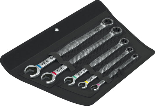 Wera 6007 Joker 5 Set 1 Combination Wrench Set 5 Pieces Metric 05020380001 - Mr. Tools
