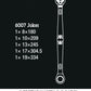 Wera 6007 Joker 5 Set 1 Combination Wrench Set 5 Pieces Metric 05020380001 - Mr. Tools