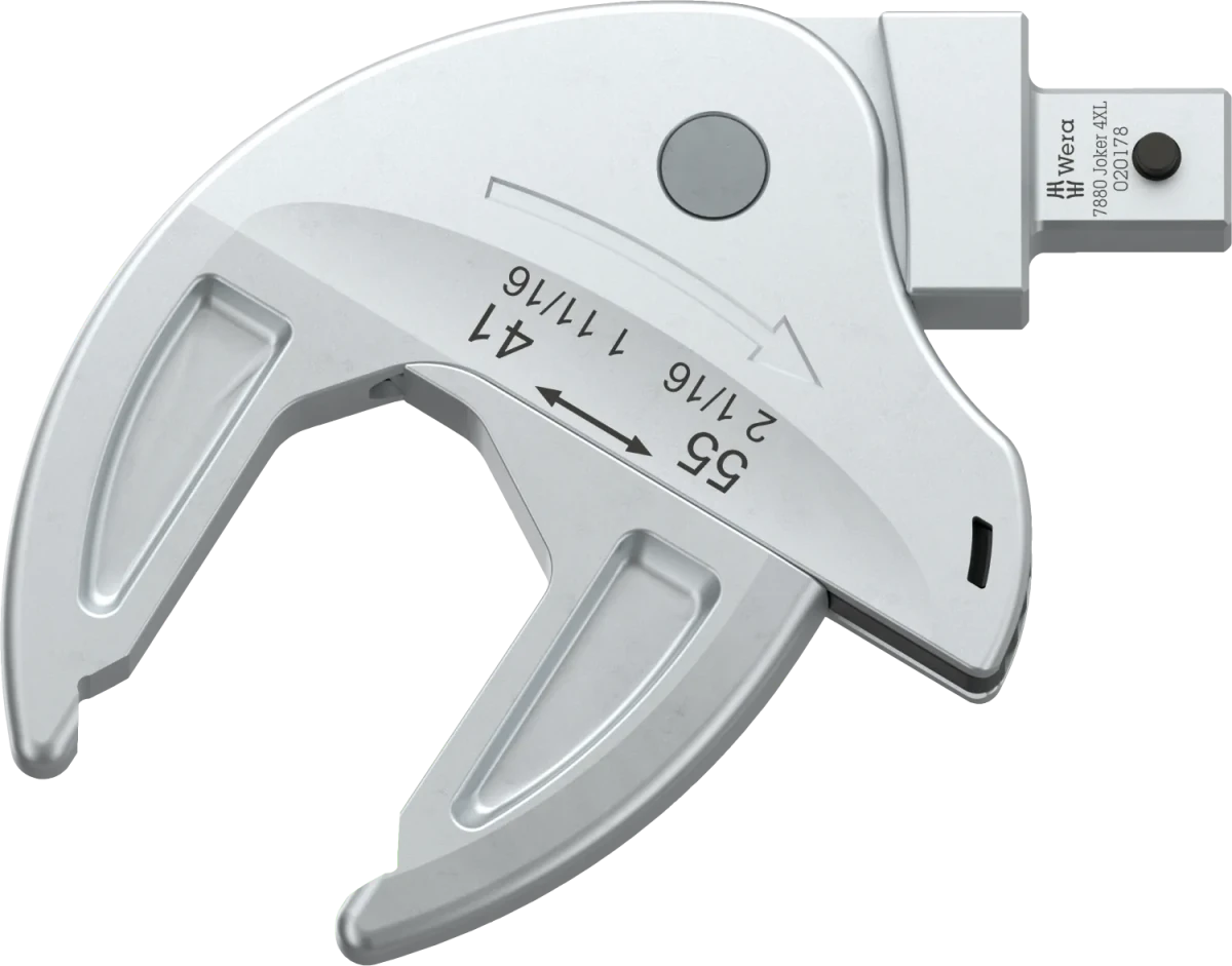 Wera 7880 Joker 4XL Self-Setting Insert Spanner (41-55 mm / 1-11/16"-2-1/16", 14x18 mm) – 05020178001 - Mr. Tools