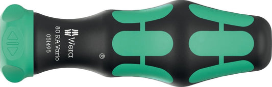 Wera 80 RA Vario Blade Holding Ratcheting Screwdriver 05051495001 - Mr. Tools