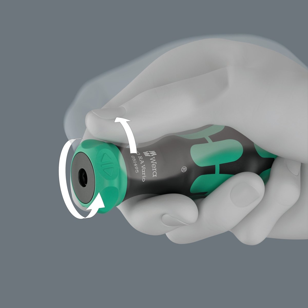 Wera 80 RA Vario Blade Holding Ratcheting Screwdriver 05051495001 - Mr. Tools