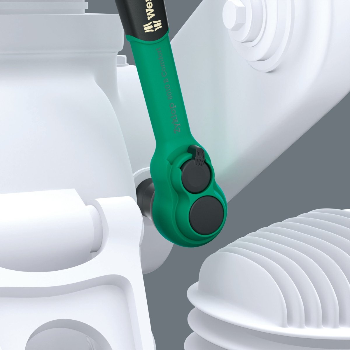 Wera 8010 B Zyklop Comfort Ratchet Wrench 3/8" Drive 05005540001 - Mr. Tools