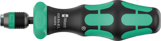 Wera 838 RA - R L Ratcheting Bit Holding Screwdriver 05051494001 - Mr. Tools