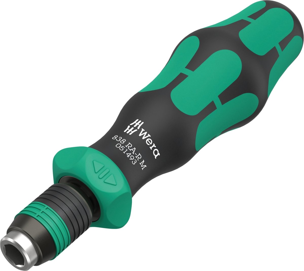 Wera 838 RA - R M Bitholding Ratcheting Screwdriver 1/4" 05051493001 - Mr. Tools