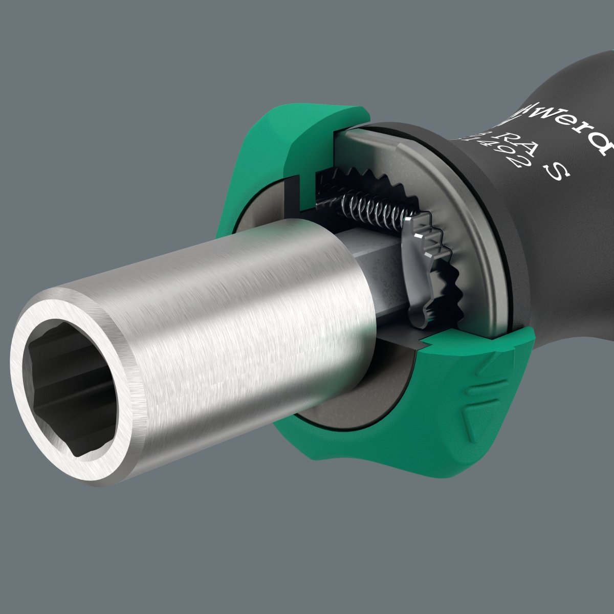 Wera 838 RA S Bitholding Ratcheting Screwdriver 1/4" Drive 05051492001 - Mr. Tools