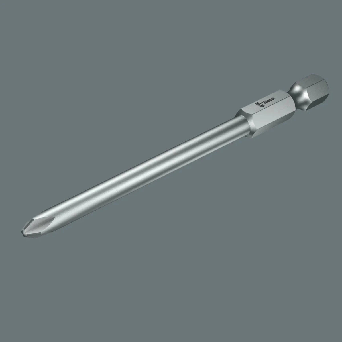 Wera 851/4 PH/S 2 PlusMinus Screwdriver Bit, 1/4" Hex x 70mm (05059721001) - Mr. Tools