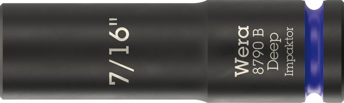 Wera 8790 B Impaktor Deep Socket 3/8" SAE - Mr. Tools