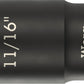Wera 8790 B Impaktor Deep Socket 3/8" SAE - Mr. Tools