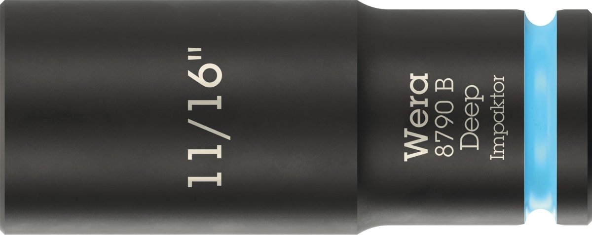 Wera 8790 B Impaktor Deep Socket 3/8" SAE - Mr. Tools