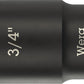 Wera 8790 B Impaktor Deep Socket 3/8" SAE - Mr. Tools