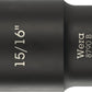 Wera 8790 B Impaktor Deep Socket 3/8" SAE - Mr. Tools
