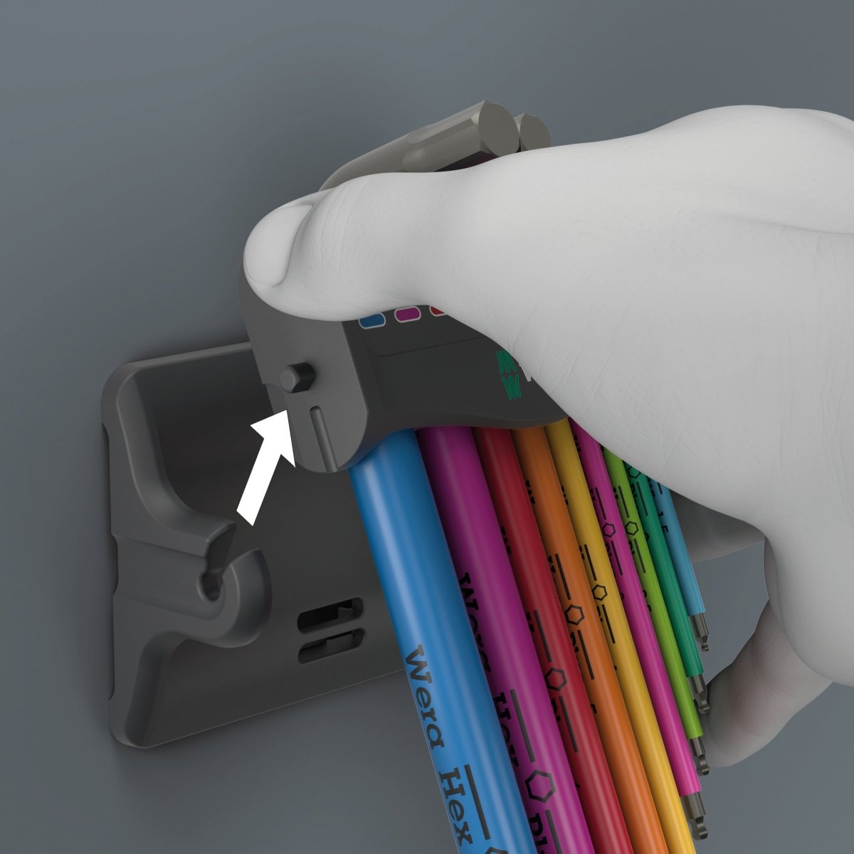 Wera 950/9 Hex - Plus Multicolor 3 L - Key Set Metric 05133165001 - Mr. Tools