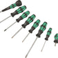 Wera 9527 Ball Grip Set 1 Screwdriver Set 9 Pieces 05134028001 - Mr. Tools