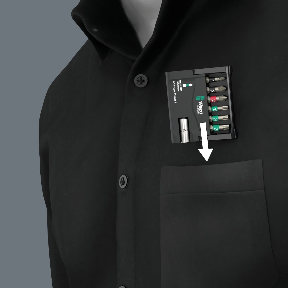 Wera 9540 Kraftform XL Bottle Screwdriver Set 05100028001 - Mr. Tools