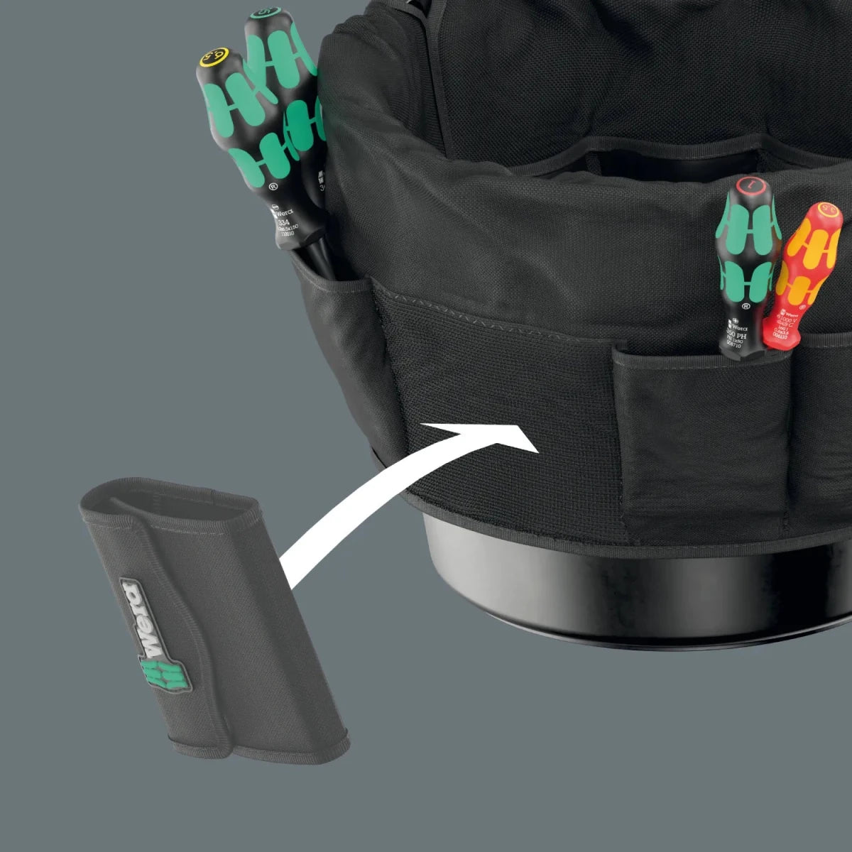 Wera 9559 Tool Bucket Organizer Screwdriver Set 1 (12-Piece) - Mr. Tools