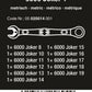 Wera 9630 Magnetic Rail 6000 Joker 1 Ratcheting Wrench Set Metric 05020014001 - Mr. Tools