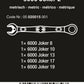 Wera 9631 Magnetic Rail 6000 Joker 2 Ratcheting Wrench Set Metric 05020015001 - Mr. Tools