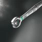 Wera 9632 Magnetic Rail 6000 Joker 1 Ring Ratcheting Wrench Set SAE 05020016001 - Mr. Tools