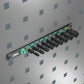 Wera 9661 Magnetic Rail B Impaktor Deep Imperial 1 Socket Set 3/8" 05005591001 - Mr. Tools
