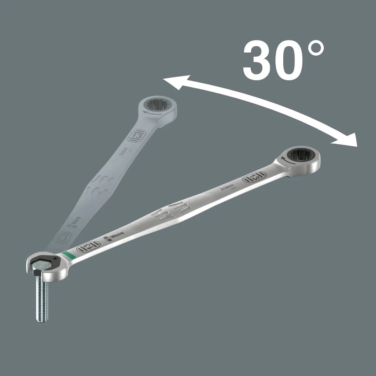 Wera 9735 Foam Insert 6007 Joker Set 1 Ratcheting Wrench Set (12 Pc) - Mr. Tools