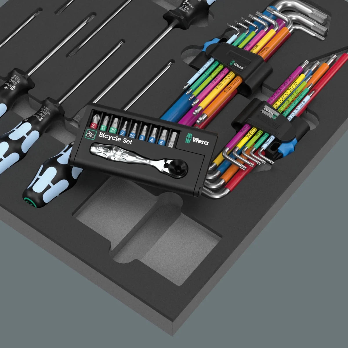 Wera 9760 Foam Insert Stainless Steel Tool Set 1, 36 Pieces (05150160001) - Mr. Tools