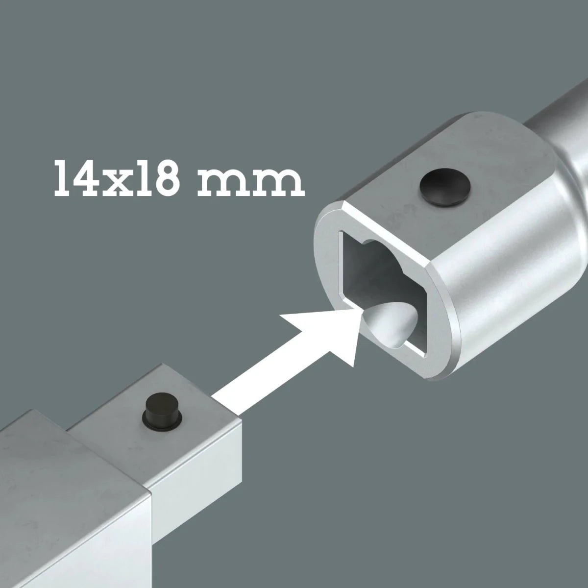 Wera 9999 X Power Actuation Tool for 14x18 mm Insert Tools - Mr. Tools