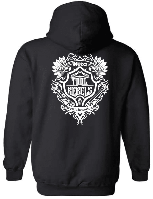Wera Be A Tool Rebel Hoodie Black WERATRHOODIE - Mr. Tools