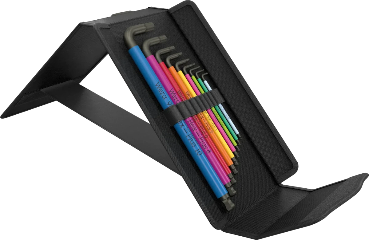 Wera Big Pack Multicolor Metric Hex-Plus & TORX L-Key Set (19-Piece) - 05133287001 - Mr. Tools
