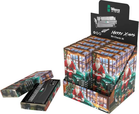 Wera Bit-Check 30 Christmas 2026 NA Bit Set (30 Pieces) – 05340007001 - Mr. Tools