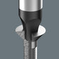Cross-section showing a Wera Black Point square Robertson screwdriver tip engaging inside a screw head