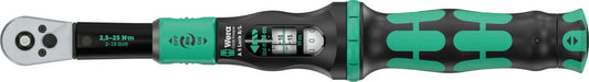 Wera Click - Torque Lock A 5 R/L Torque Wrench 2.5 - 25 Nm 1/4" Drive 05075693001 - Mr. Tools