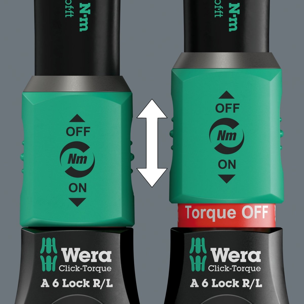 Wera Click - Torque Lock A 6 R/L Torque Wrench 2.5 - 25 Nm 1/4" Drive 05075694001 - Mr. Tools