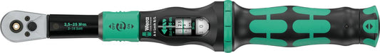 Wera Click - Torque Lock A 6 R/L Torque Wrench 2.5 - 25 Nm 1/4" Drive 05075694001 - Mr. Tools