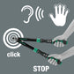Diagram illustrating the "click" sound and tactile signal when the set torque is reached.