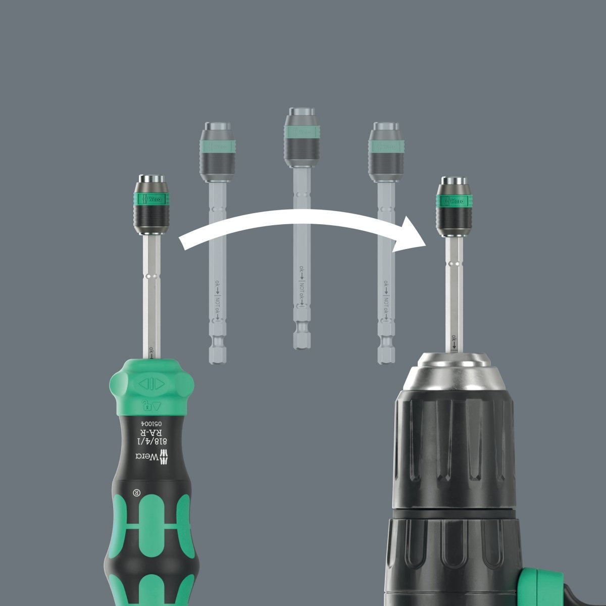 Wera Kraftform Kompakt 20 RA - R Ratcheting Screwdriver Set With Pouch 05051514001 - Mr. Tools