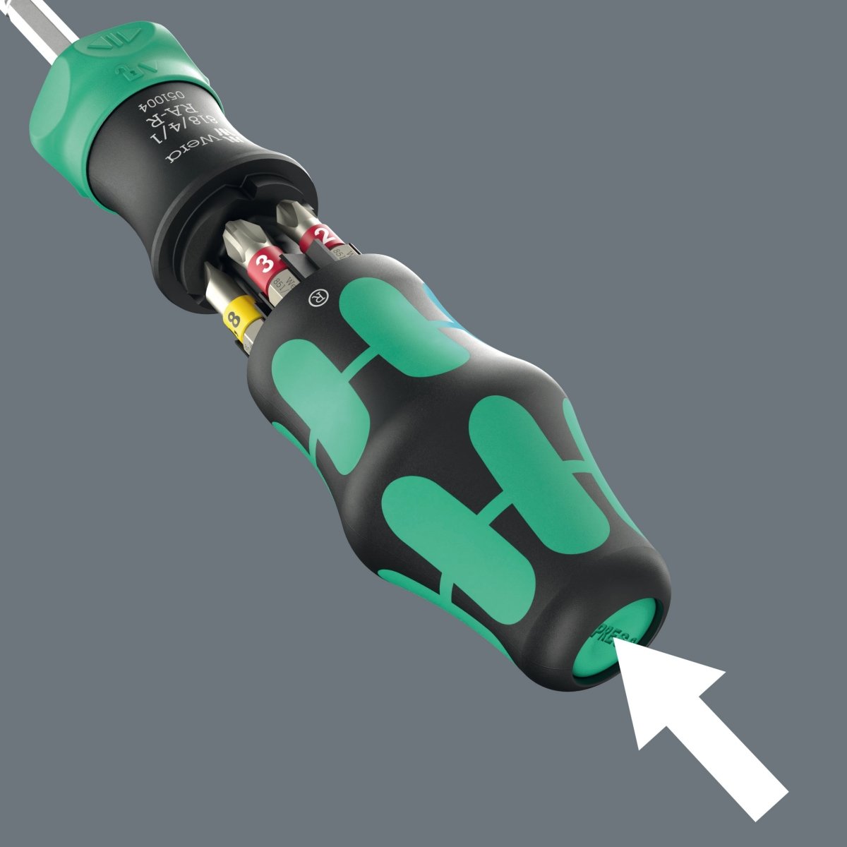 Wera Kraftform Kompakt 25 RA - R Ratcheting Screwdriver Set With Pouch 05051515001 - Mr. Tools