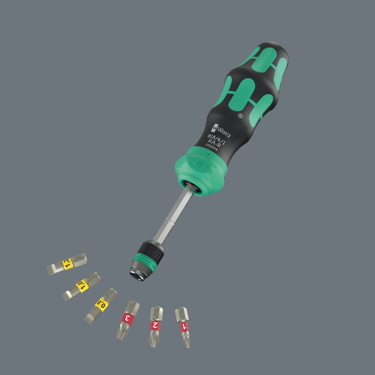 Wera Kraftform Kompakt 25 RA - R Ratcheting Screwdriver Set With Pouch 05051515001 - Mr. Tools