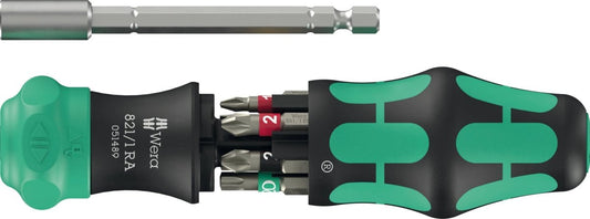 Wera Kraftform Kompakt 28 RA 1 Ratcheting Screwdriver Set 6 Pieces 05051519001 - Mr. Tools