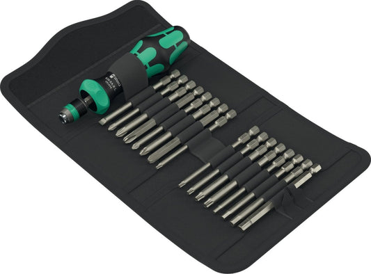 Wera Kraftform Kompakt 60 RA - R 1 Ratcheting Screwdriver Set Metric 05051530001 - Mr. Tools