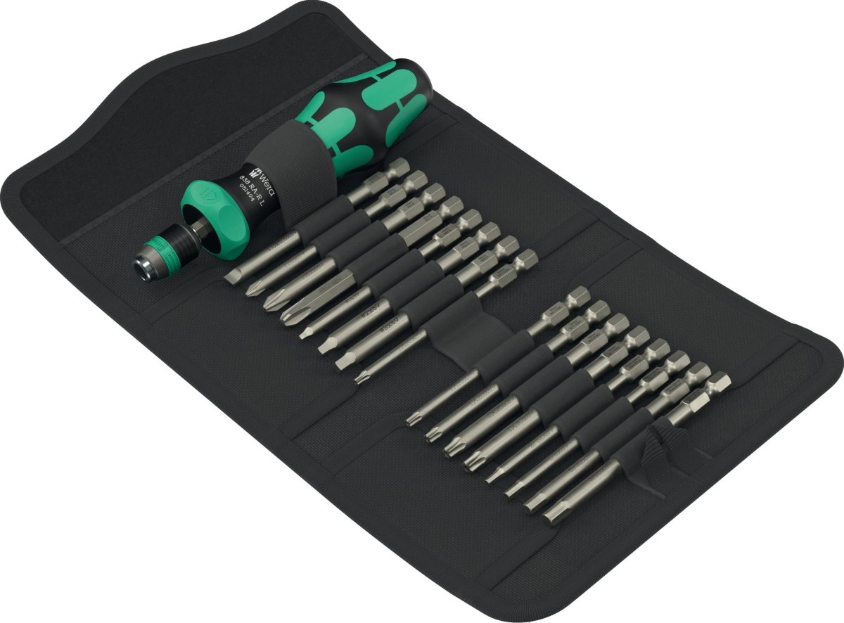 Wera Kraftform Kompakt 60 RA - R Imperial 1 Ratcheting Screwdriver Set 05051531001 - Mr. Tools
