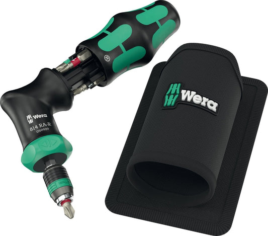 Wera Kraftform Kompakt Pistol RA - R 1 Ratcheting Screwdriver Set 05051535001 - Mr. Tools