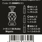 Wera Kraftform Kompakt Stubby Magazine RA 4 Screwdriver Set 6 Pieces 05008893001 - Mr. Tools